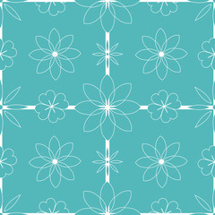 Lucky Symbols Collection Background Seamless Pattern Number 17