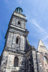Fototapeta na wymiar The Aegidienkirche was a church in Hanover, ruined in WW2