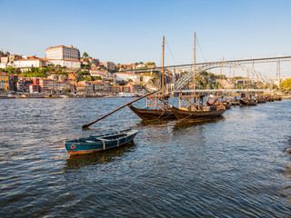 Boats in Rio Douro, Porto, Portugal