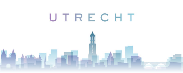 Utrecht Transparent Layers Gradient Landmarks Skyline