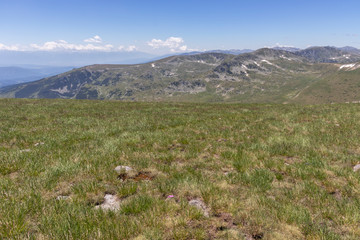 Landscape from Belmeken Peak, Rila mountain, Bulgaria