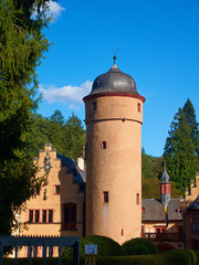 Obraz premium Schloß Mespelbrunn in Bayern