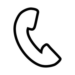 telephone service isolated icon vector illustration