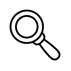 search magnifying glass icon vector illustration