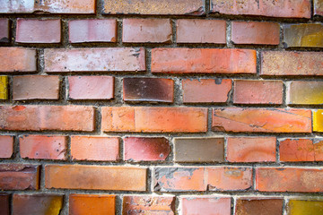 Obraz premium Brick wall. Brick background.