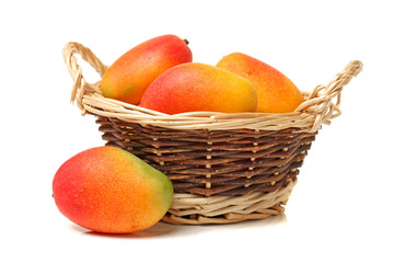 Mango. Healthy, isolated