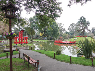 Japanese Garden in Buenos Aires, Argentina