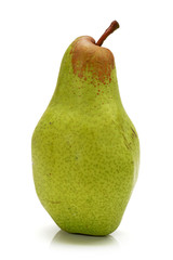 Tasty pear isolated on white background