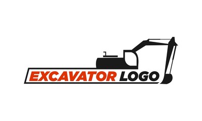 Excavator logo symbol