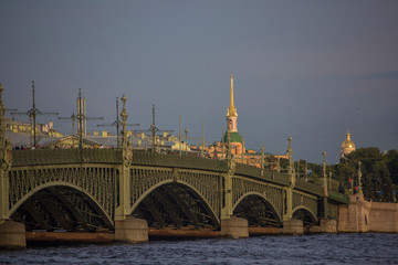 Bridge in St Petersburg