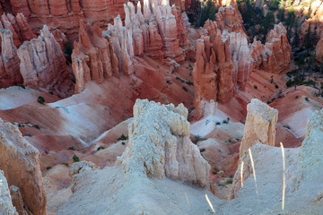 The spectacle of thousands of glowing orange earthen spires concentrated in the valley below the rim of Bryce Canyon National Park is an amazing site