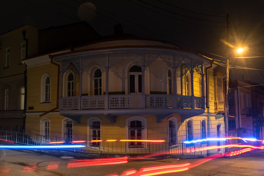 Beautiful old house on Lado Asatiani street in Tbilisi