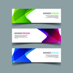 Fototapeta premium Vector Abstract design banner web template