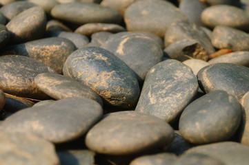 Cobblestone landscape
