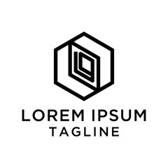 Icon Geometric Abstract Logo Template