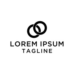 Obraz premium initial letter logo OO, logo template