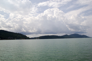 Beautiful in Nature, Scenic view of Nam Ngeum Lake In Laos