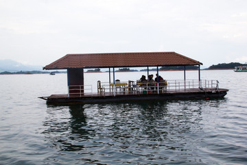 Beautiful in Nature, Scenic view of Nam Ngeum Lake In Laos