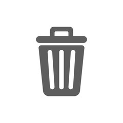 Trash icon logo
