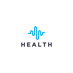 health logo design. vector