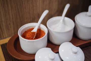 Top quality chili powder is prepared to be used by customers to improve their own flavor.