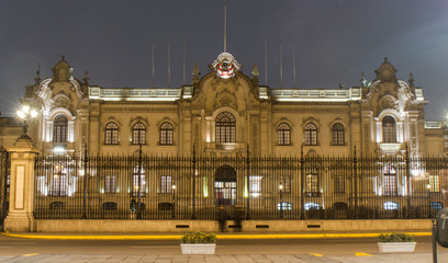 Fototapeta premium Government Palace - Lima, Perú