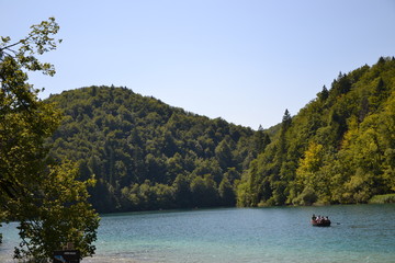 boat on the lake