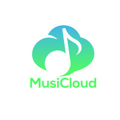 Music logo icon vector design . for music and sound logo template