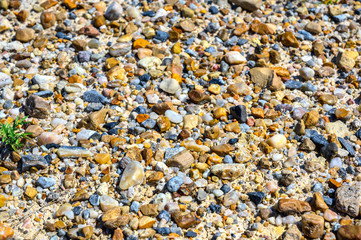 Rock beds in Buffalo Gap Nation Grassland, Railroad Butte, South Dakota