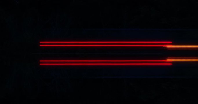 Super fast car night traffic lights. City life, urban scene, car light trails, transport and traffic concept. Long exposure, Travel concept, Science hyperspeed teleport movement, warp speed.