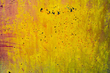 Metal texture with scratches and cracks which can be used as a background