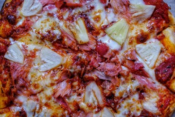 pizza with tomatoes and olives