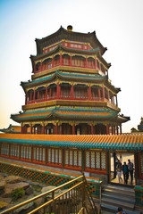 Obraz premium Beautiful landscape of Summer palace, Beijing, China