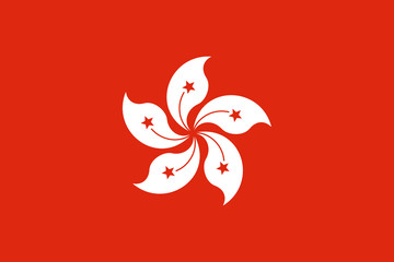 Flag of Hong Kong Special Administrative Region of the People's Republic of China, National Hong Kong flag.