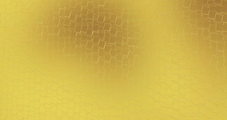 Abstract geometric rose golden backgroundfoil tiles texture seamless background 3D rendering