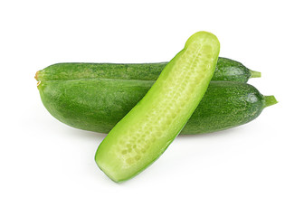 cucumber isolated photography on a white background