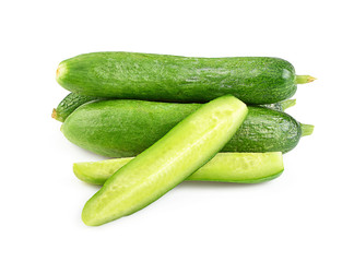 cucumber isolated photography on a white background