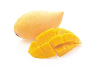 mango isolated on white background