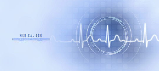 Obraz premium 2D illustration medical structure background