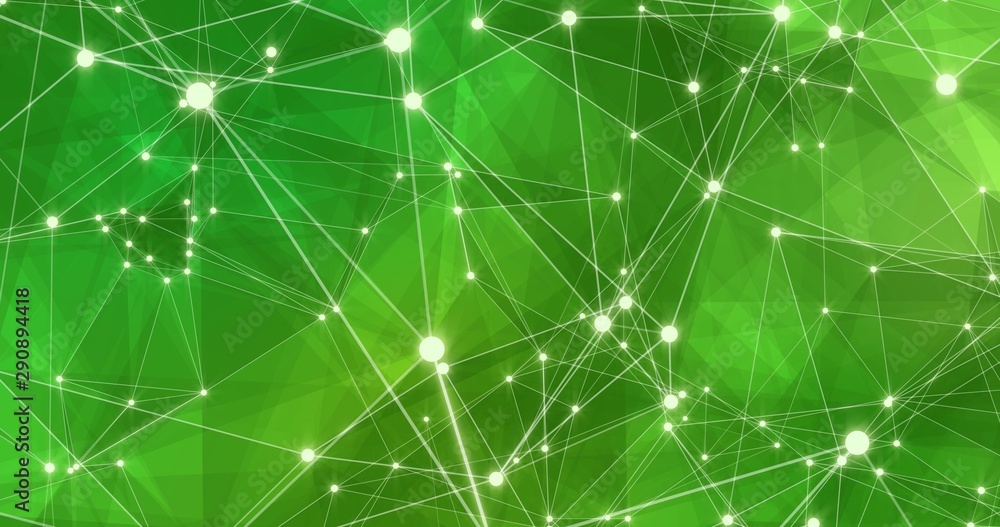 Aufkleber background abstract dynamic plexus futuristic technology. 3d render
