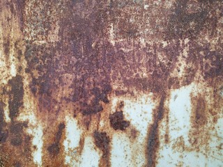 Rusty iron background. Abstract colorful rusty metal background.