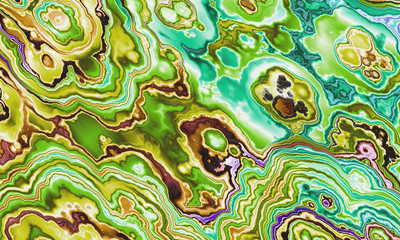 Beautiful abstract background for art projects, cards, business, posters. 3D illustration, computer-generated fractal