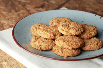 round oatmeal cookies