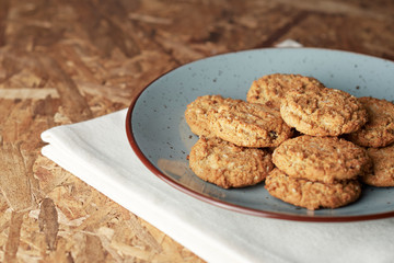 round oatmeal cookies