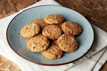 round oatmeal cookies