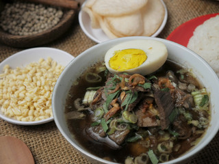 Rawon, Indonesian Black Beef Soup
