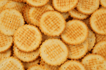 Crackers background