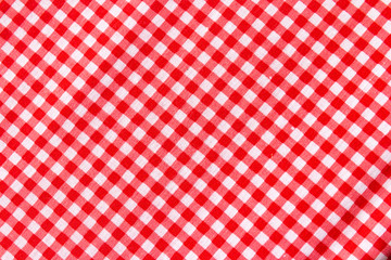 Classic red table cloth texture background 