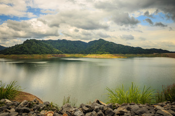 lake in the mountains