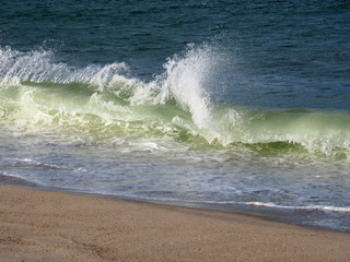 Cape Cod, USA: Brandung am Strand